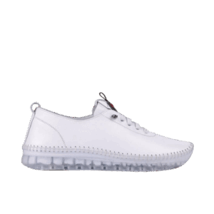 Beyaz Renk Bağcıklı Kadın Günlük Ayakkabı