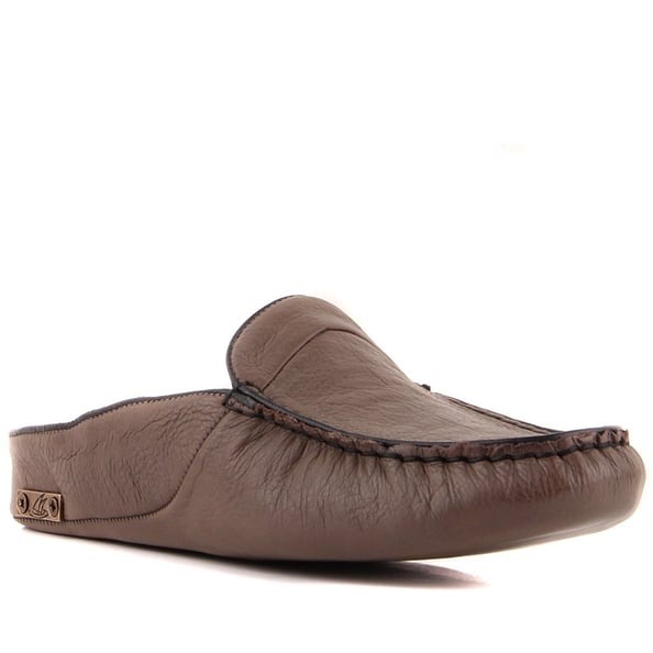 Vizon Deri Erkek Ev Terliği Vizon Deri Erkek Ev Terliği