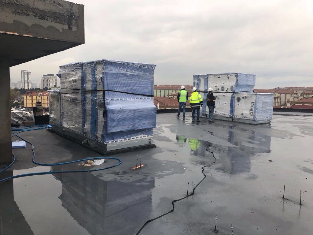 تركيب وحدة تكييف الهواء YTM