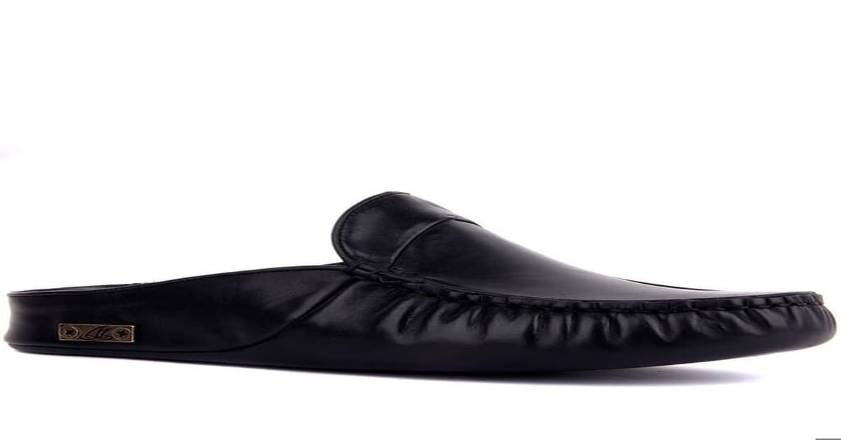 Hakiki Deri Ev Terliği