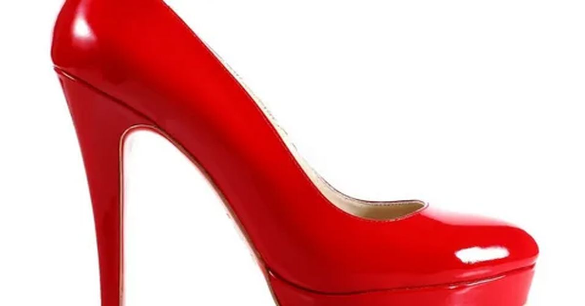 Kırmızı Kadın Topuklu Ayakkabı