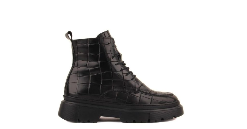 Men's Leather Combat Boots
