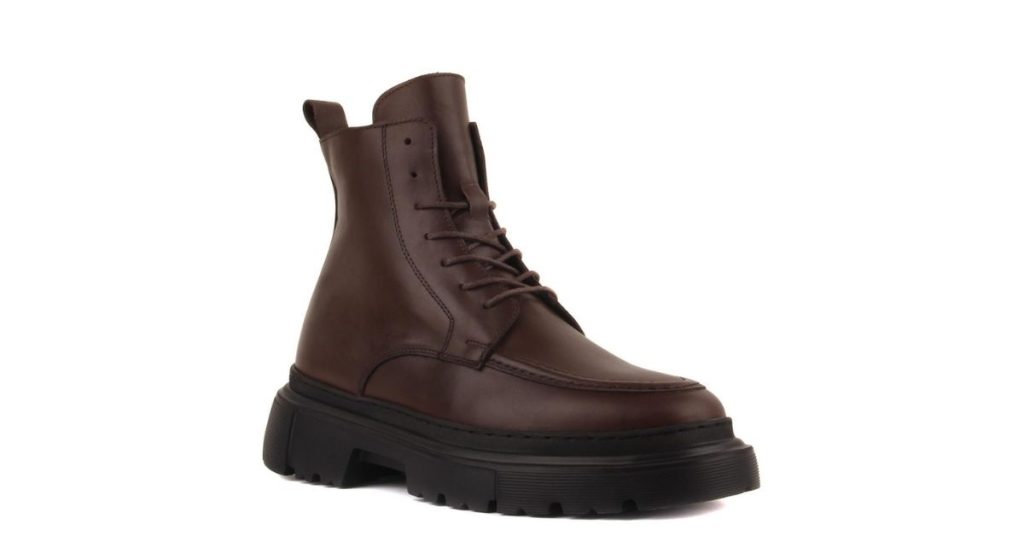 Men's Leather Combat Boots